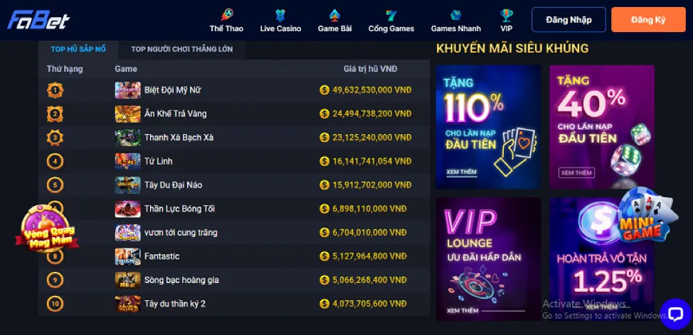 Chương trình VIP 33win68